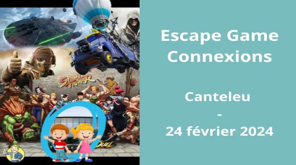 Escape Game "Connexions" le 24 février à Canteleu